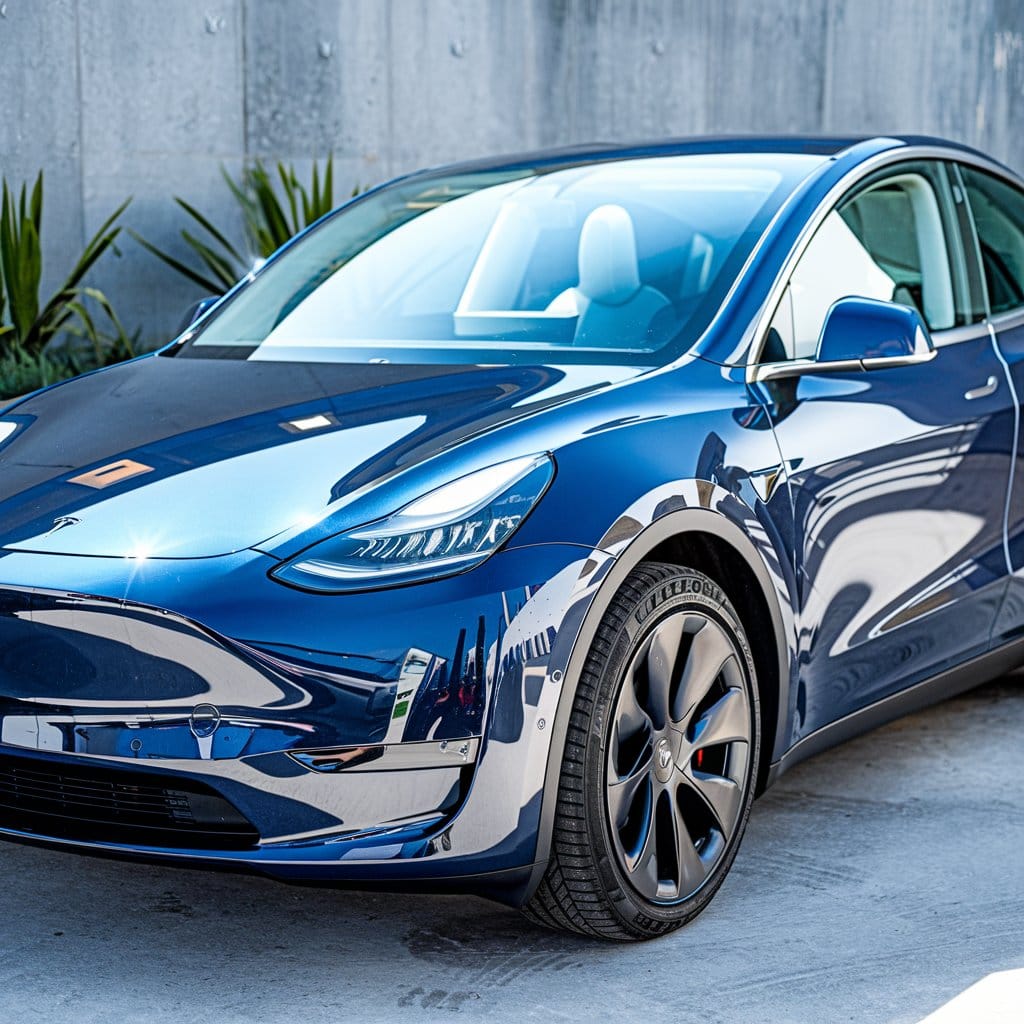 Tesla car wash
